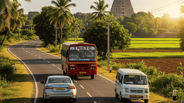 Reach Navagraha temples from Thanjavur, Thanjavur travel guide, Navagraha temple travel guide, Navagraha tour package Thanjavur, car rental for Navagraha temples, bus to Navagraha temples from Thanjavur