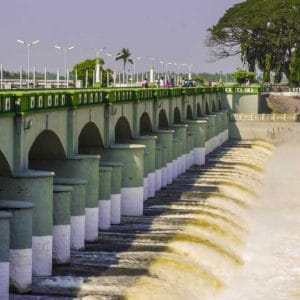 kallanai dam, trichy Guide, Rockfort Temple, Srirangam Temple