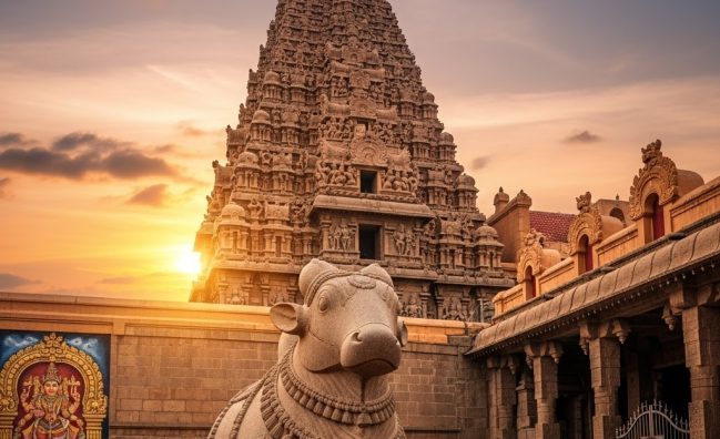 Thanjavur heritage guided tour, Big Temple Thanjavur tour, Thanjavur sightseeing package, Brihadeeswarar Temple guide, One day Thanjavur heritage tour